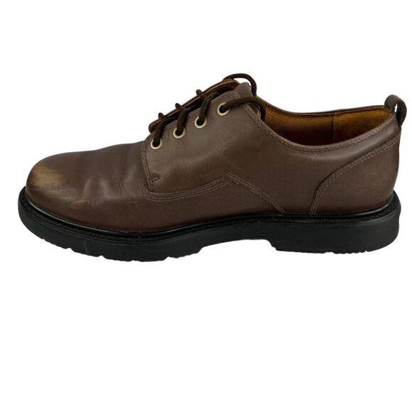 Timberland Men's Classic Waterproof Brown Leather Oxford  Size 11.5 - Picture 6 of 16